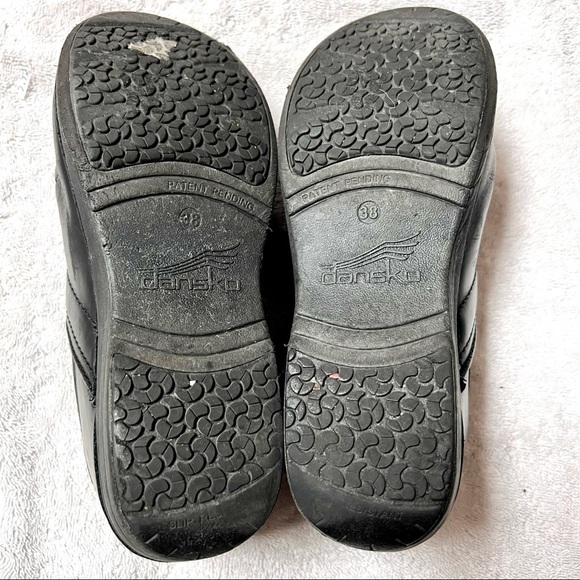 DANSKO Professional Black Box clogs comfort shoes women’s size 8 - Picture 8 of 9